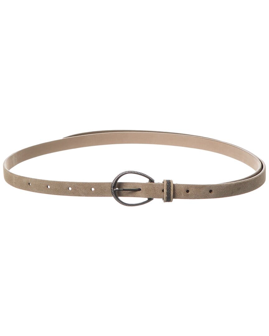 Brunello Cucinelli Suede Belt