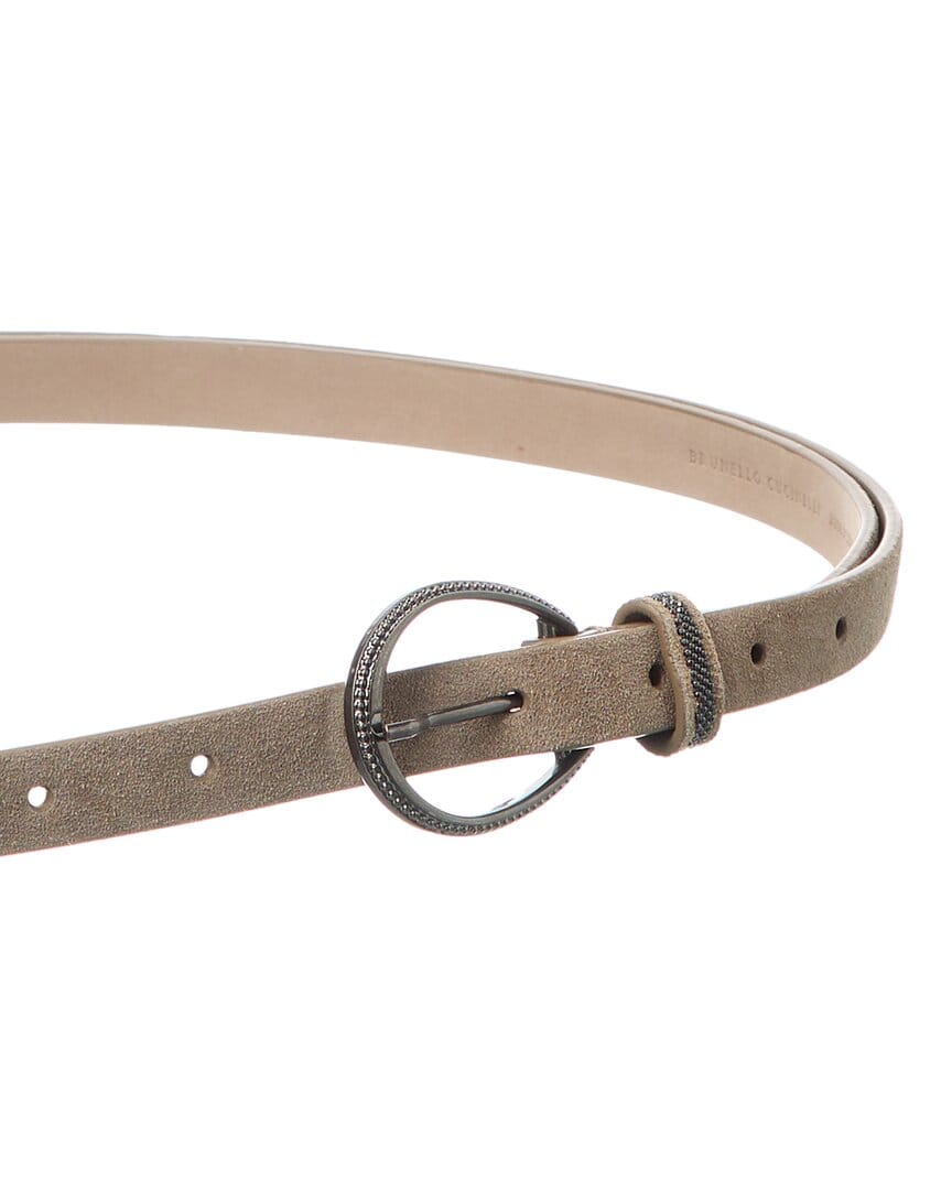 Brunello Cucinelli Suede Belt