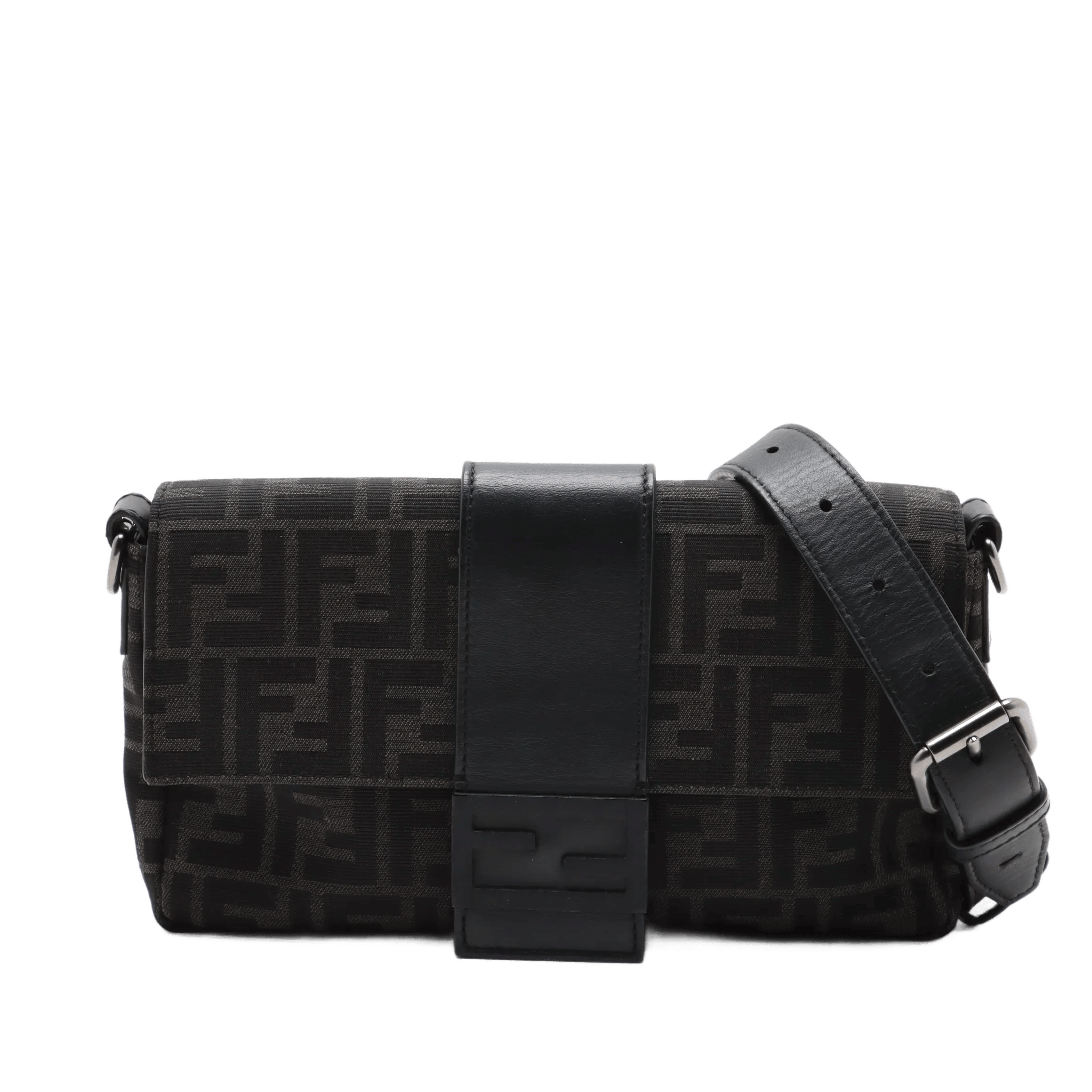 Fendi Baguette Convertible Belt Zucca canvas medium o7uo3h0zo3d