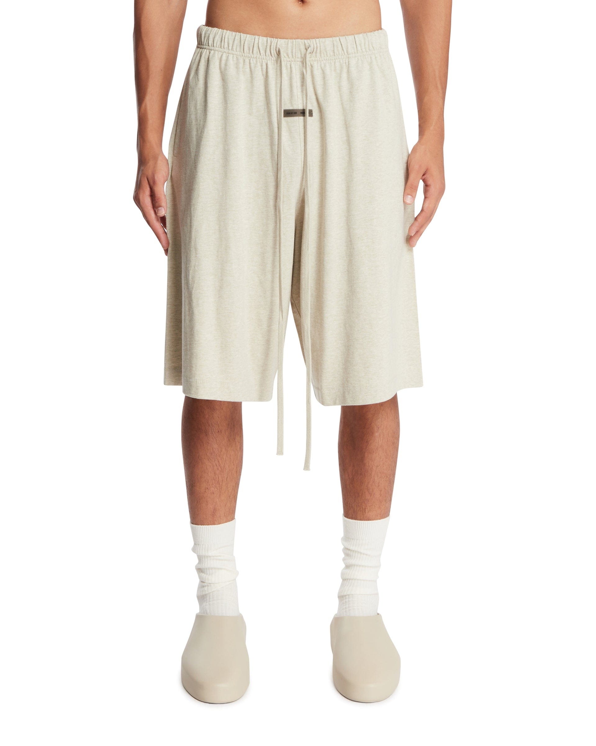 Fear of God Essentials Pantaloncini In Cotone Grigi