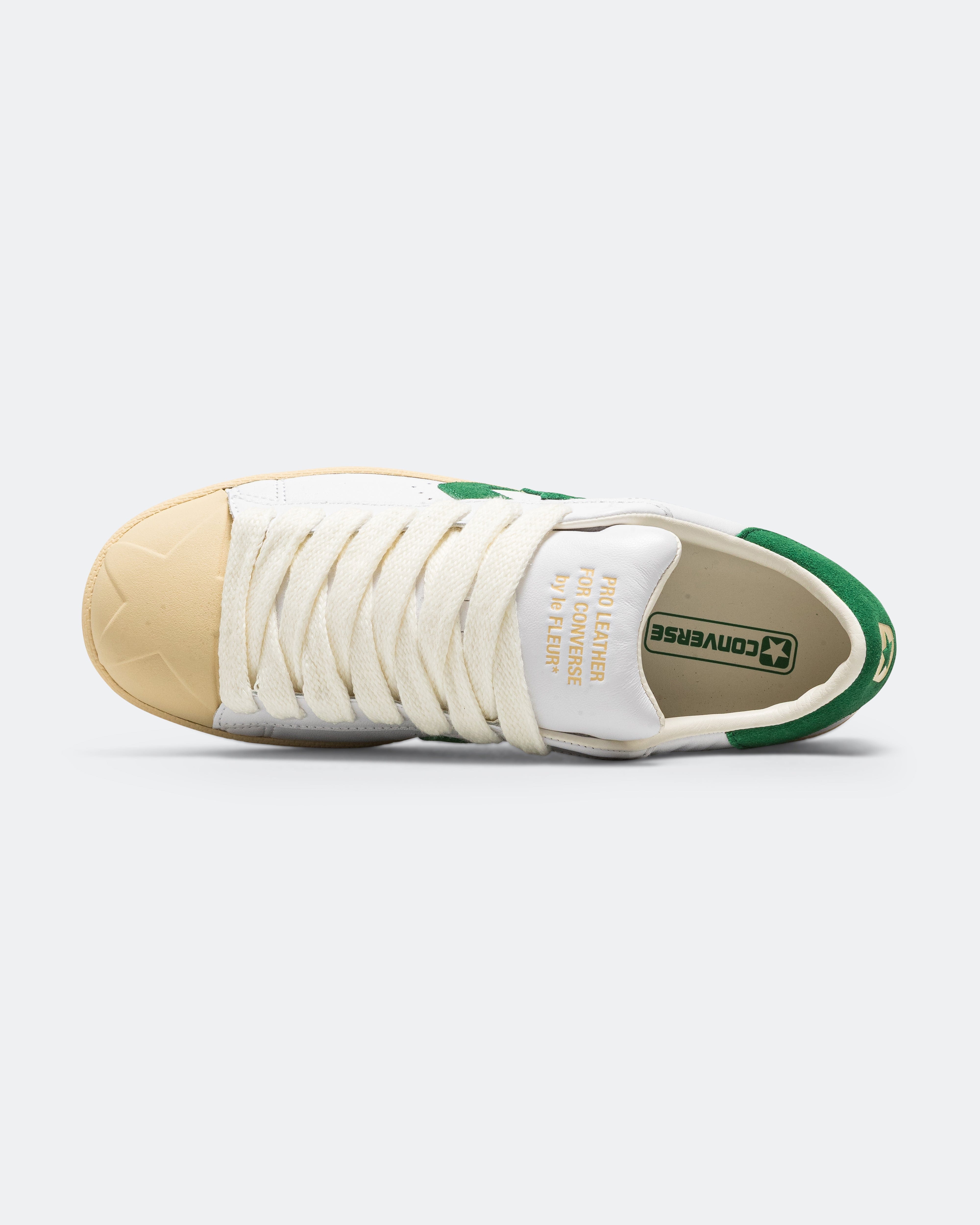 Converse 1908 Pro Leather Low - White/Amazon - Natural Ivory