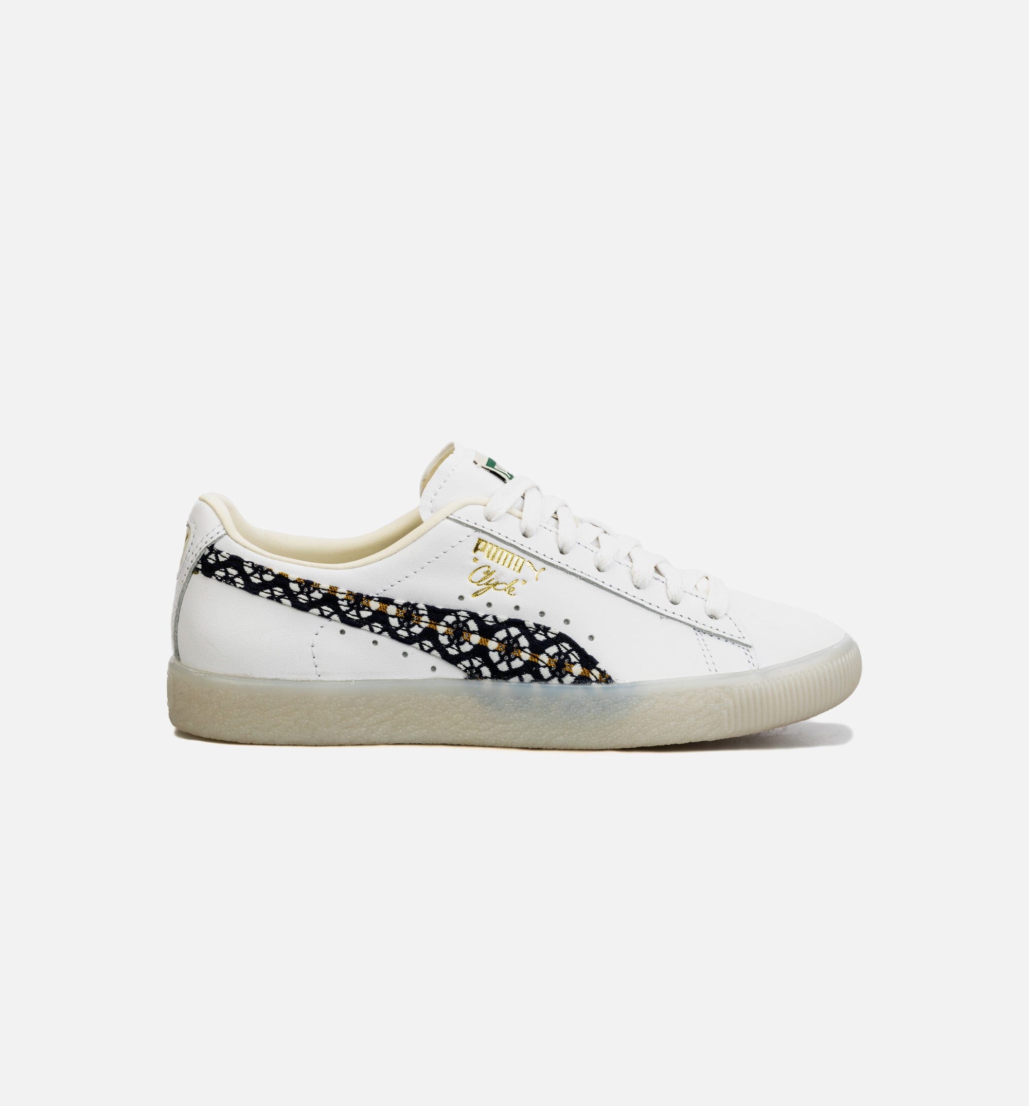PUMA Clyde Summer Breeze Womens Lifestyle Shoe - White/Black