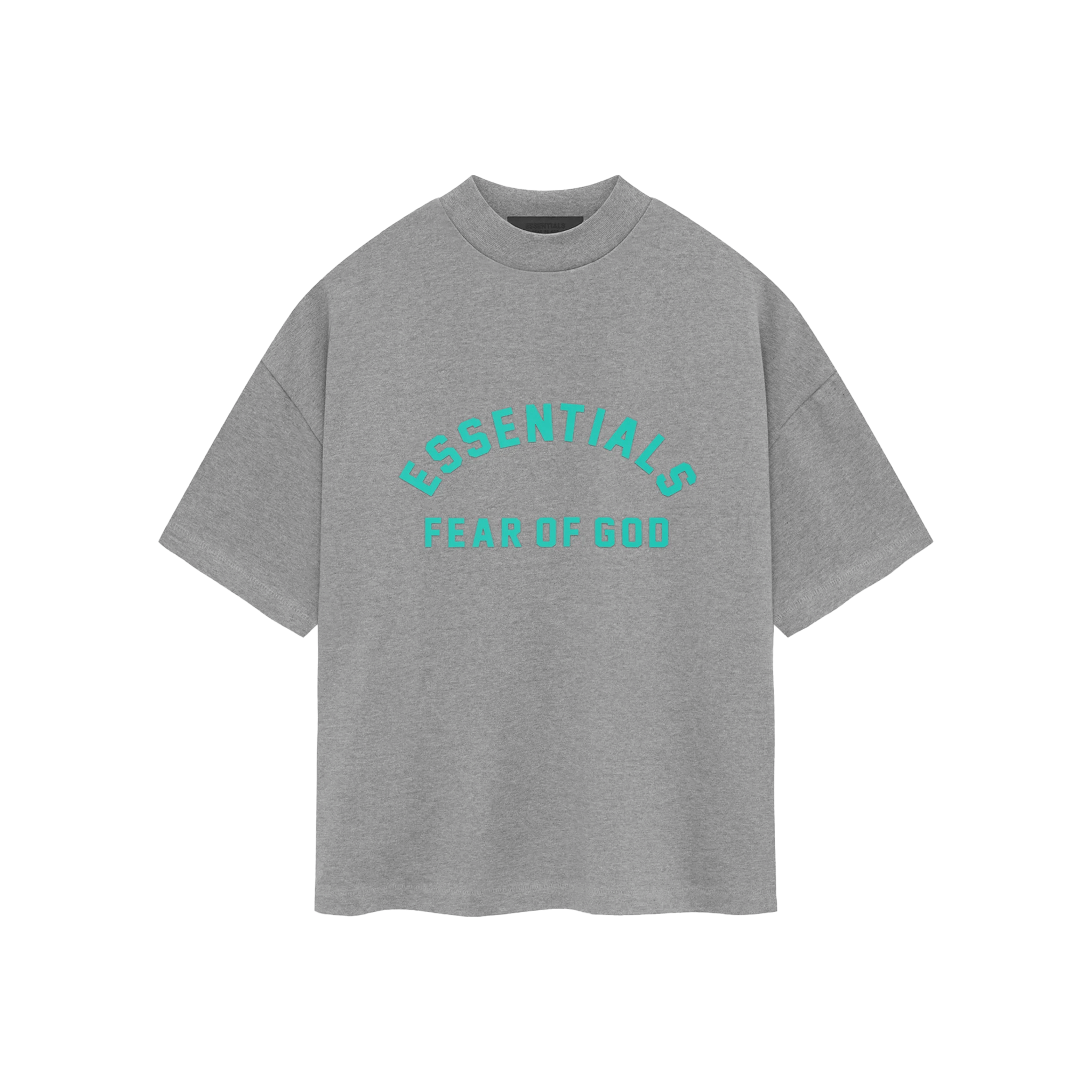 Fear of God Essentials Heavy Jersey T-Shirt Dark Heather Oatmeal (FW23)