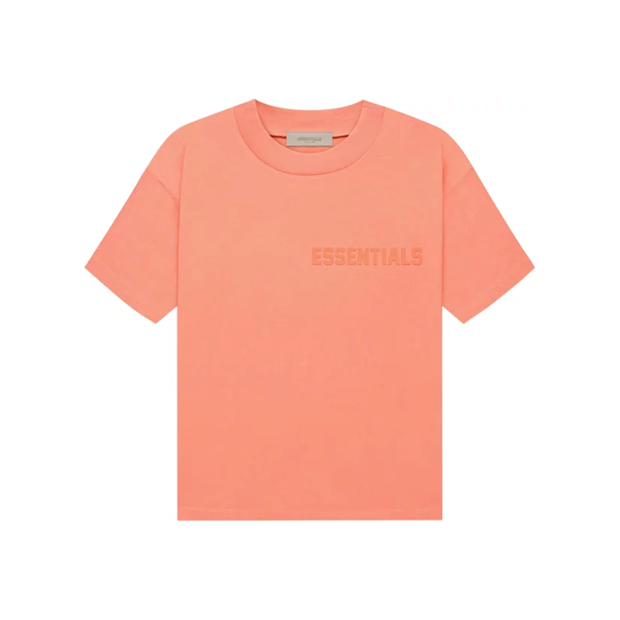 Fear of God Essentials Short Sleeve T-Shirt Coral (FW22)