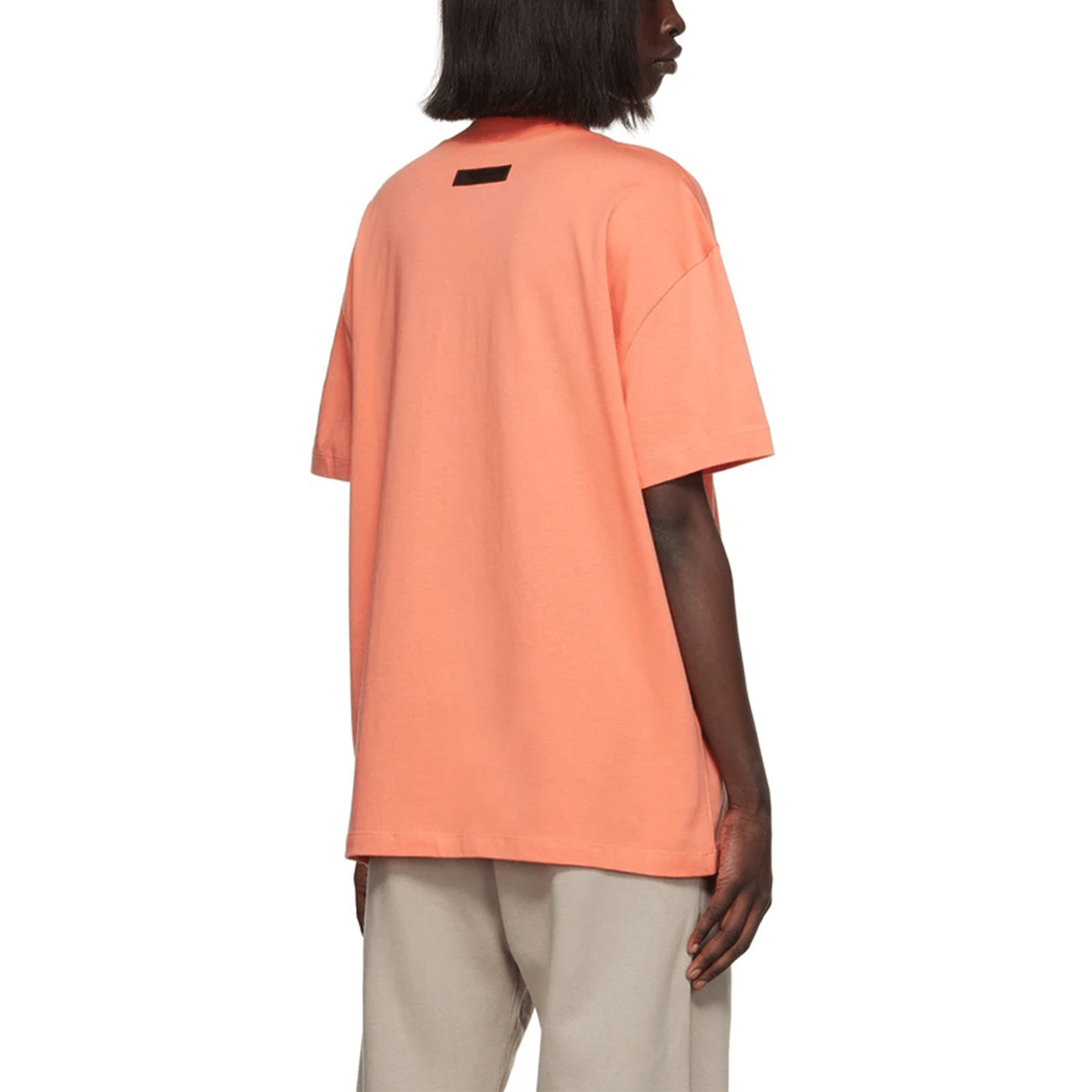Fear of God Essentials Short Sleeve T-Shirt Coral (FW22)