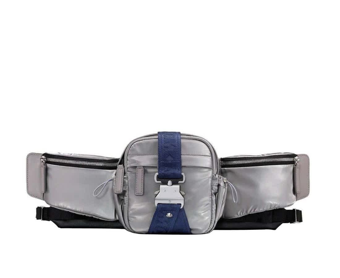 MCM Men's Nylon Jemison Crossbody 2 in 1 Bag