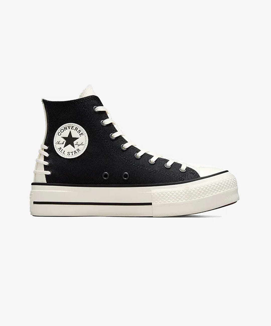 Converse | CHUCK TAYLOR ALL STAR LIFT PLATFORM CRAFTED { BLACK