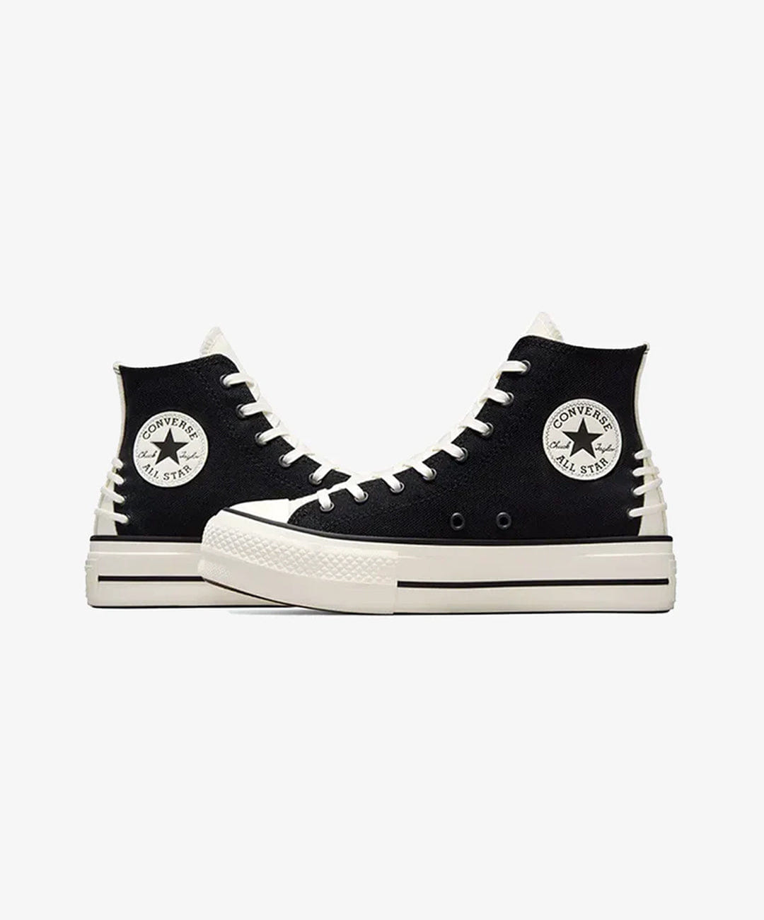 Converse | CHUCK TAYLOR ALL STAR LIFT PLATFORM CRAFTED { BLACK