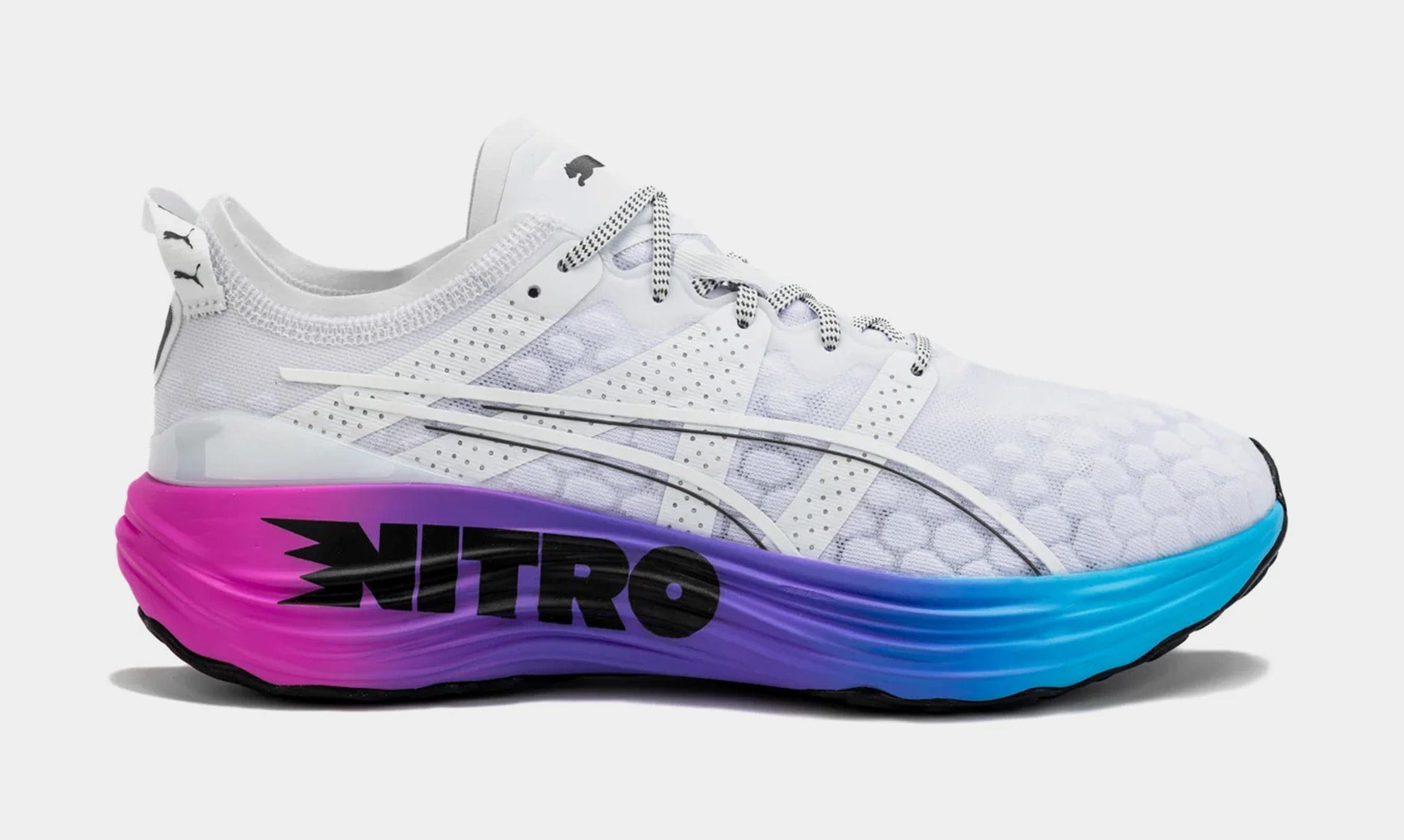 PUMA Forever Run Mens Lifestyle Shoes (White/Multi)