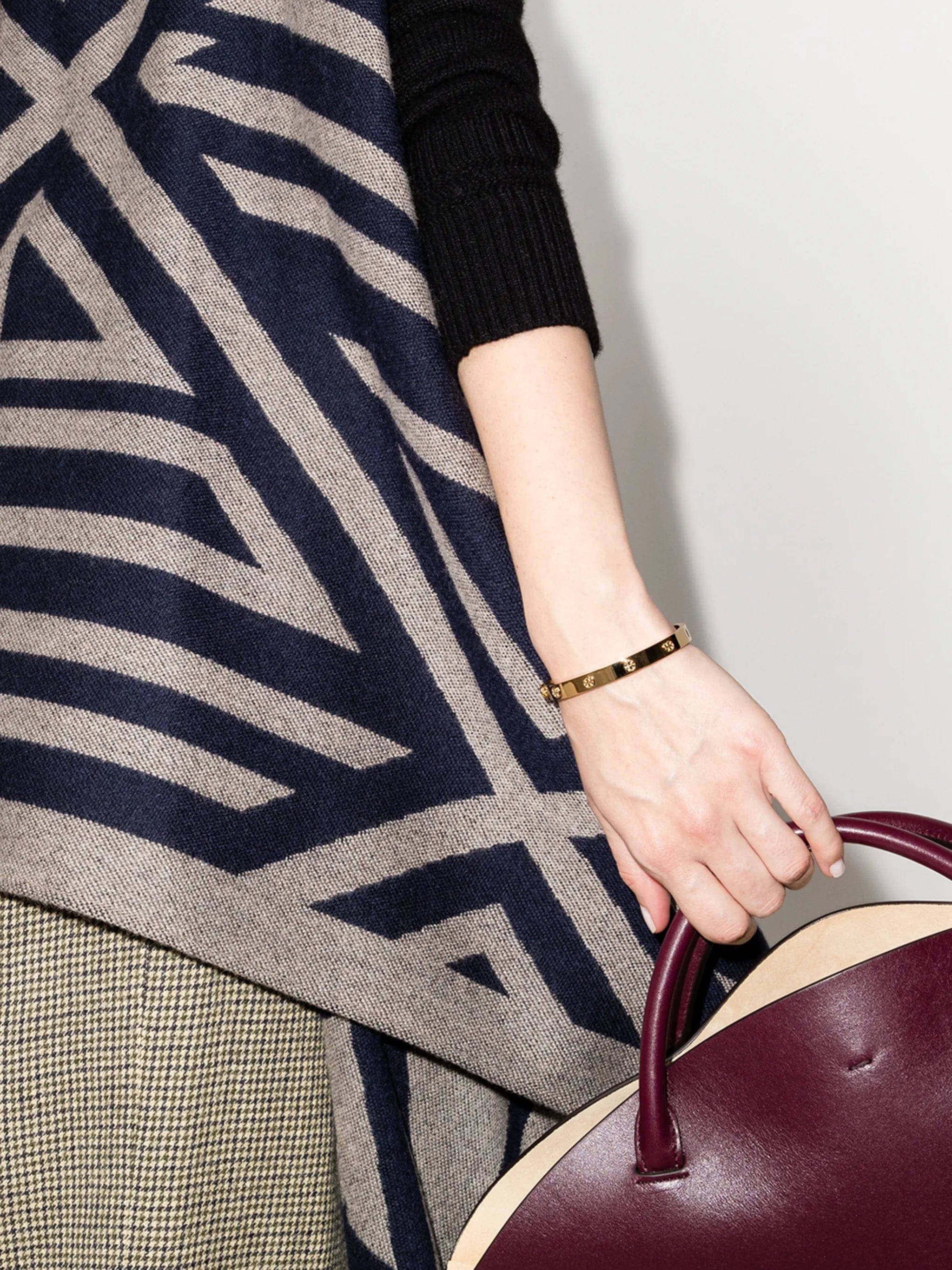 Tory Burch hinge stud bangle