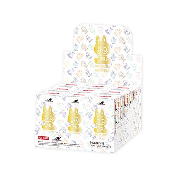 POP MART The Monsters 10th Anniversary Series Labubu Figure Blind Box