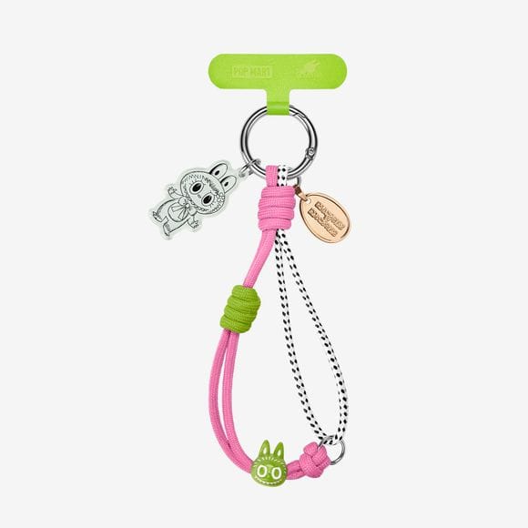 POP MART The Monsters 10th Anniversary Series Labubu Phone Charm Blind Box