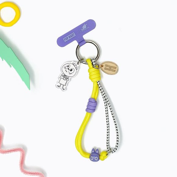 POP MART The Monsters 10th Anniversary Series Labubu Phone Charm Blind Box