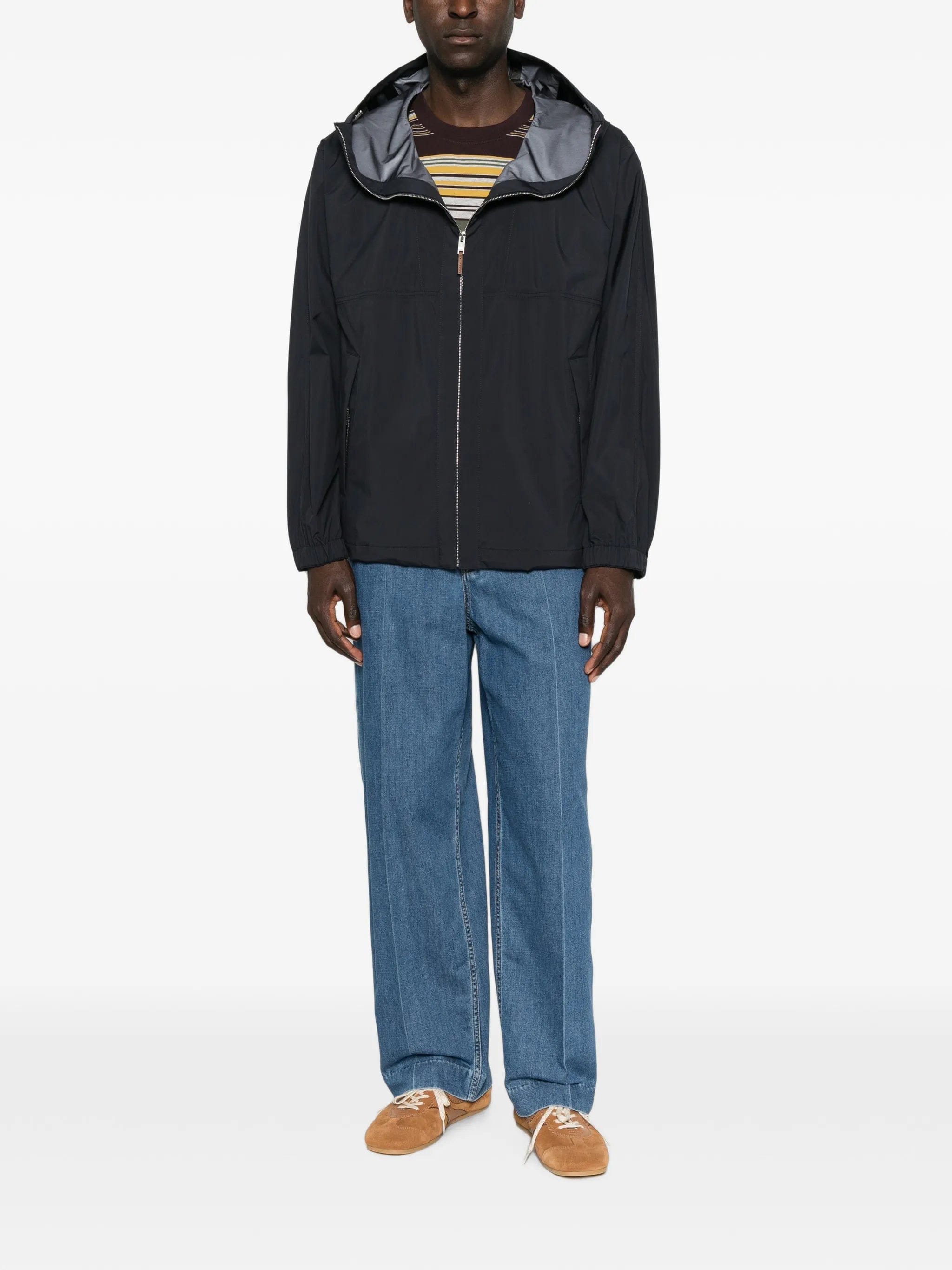 Bottega Veneta logo - patch straight jeans