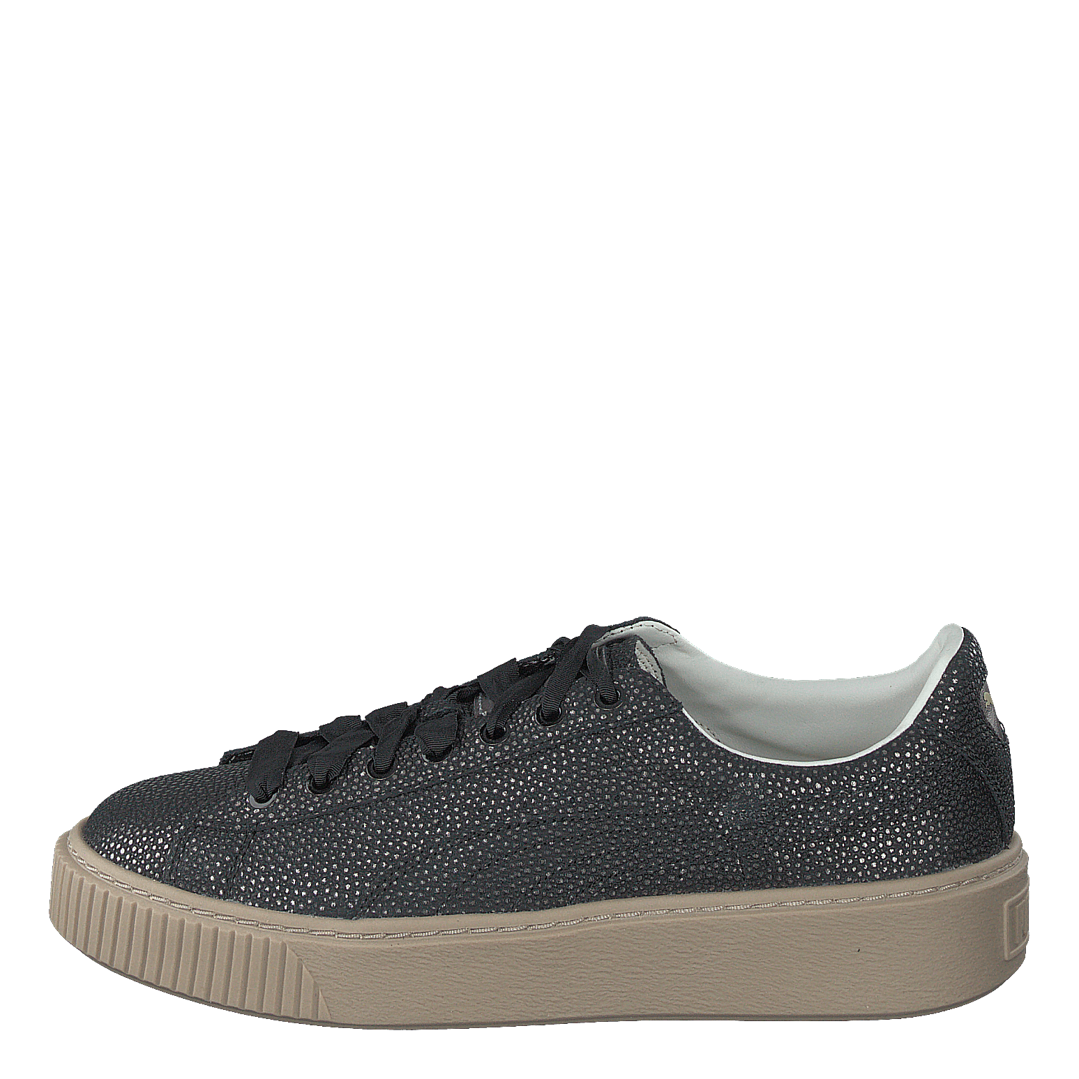 Puma Basket Platform Lux Womens Black