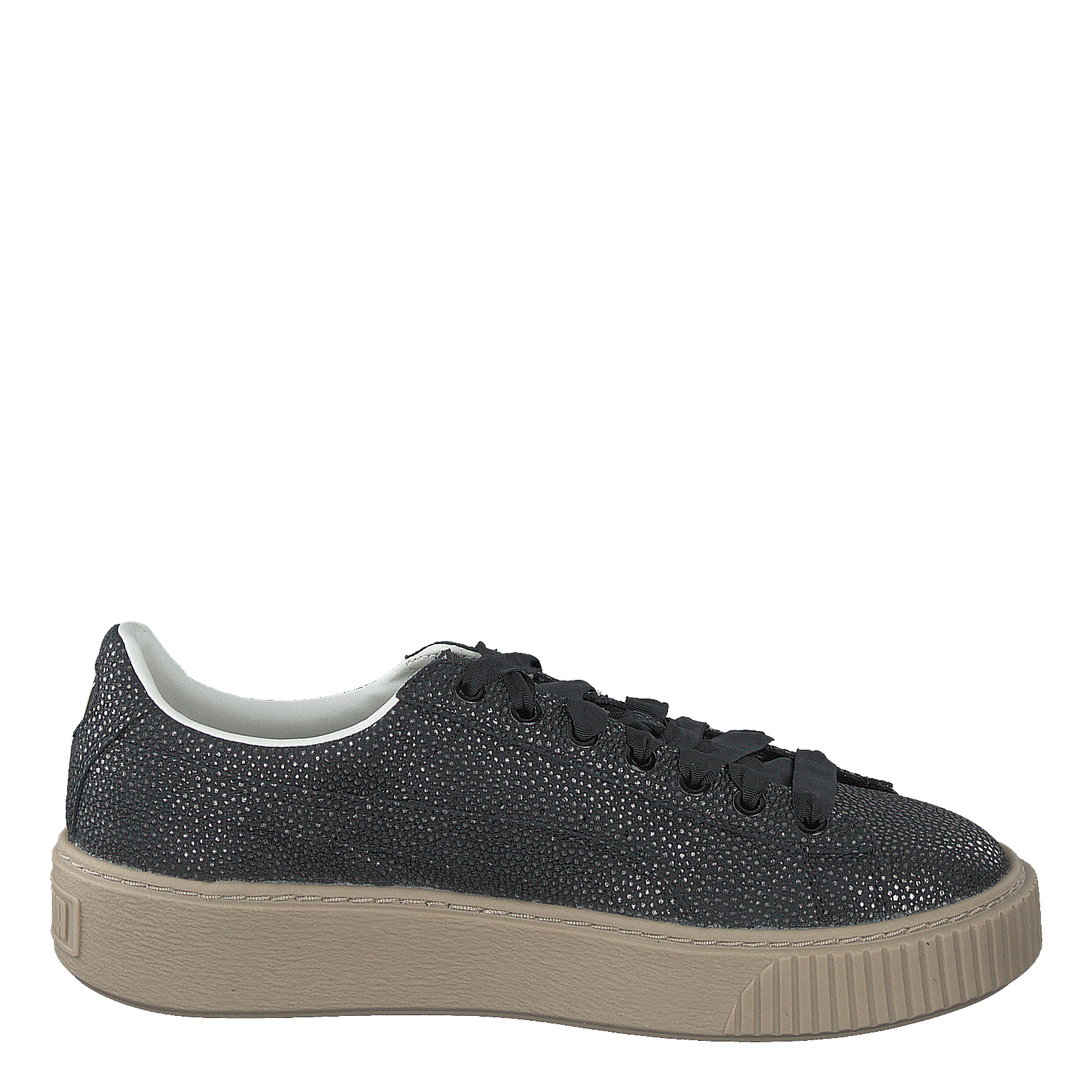 Puma Basket Platform Lux Womens Black