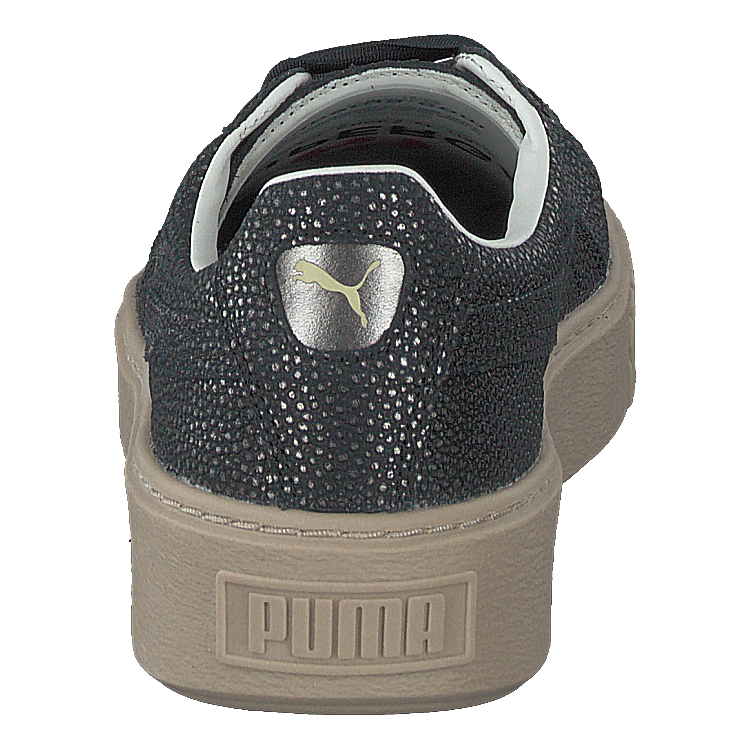 Puma Basket Platform Lux Womens Black