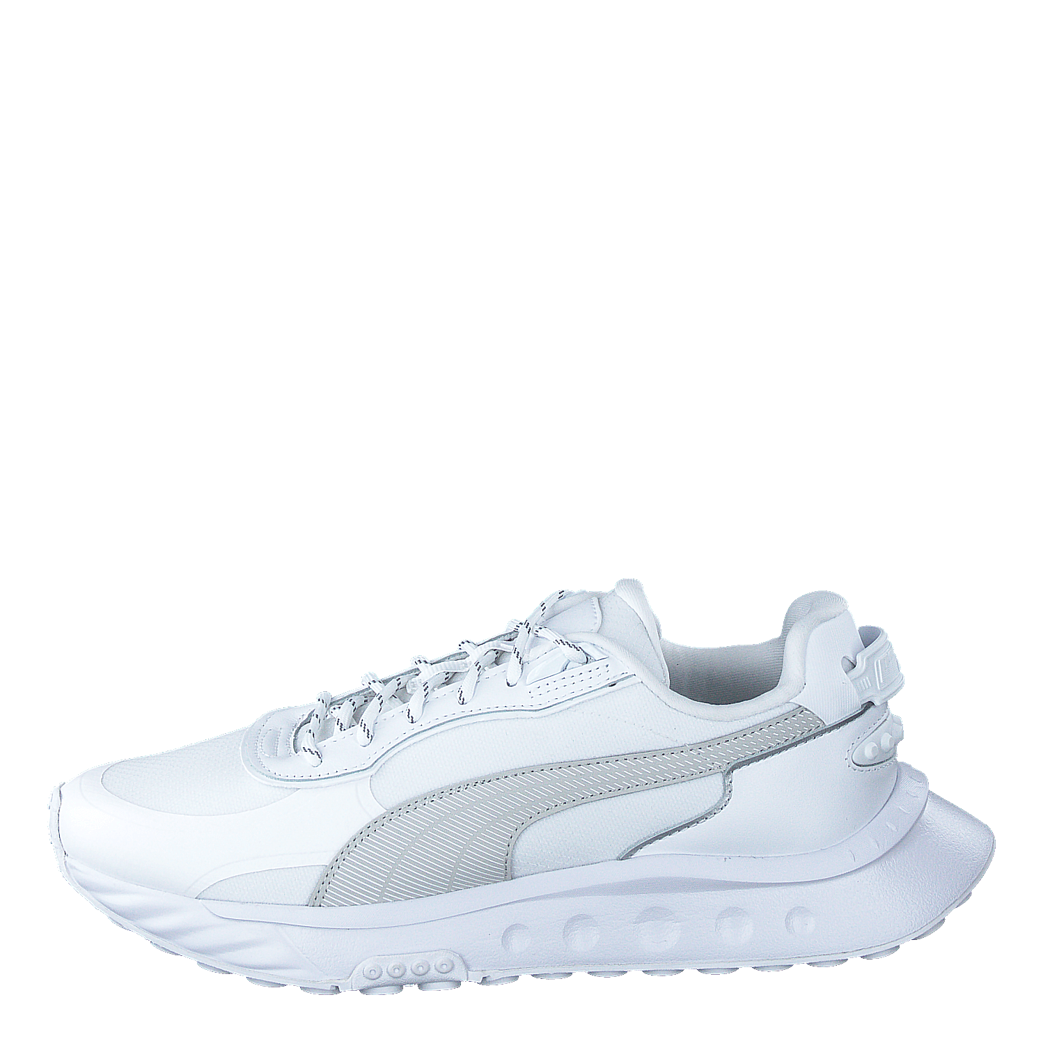 Puma Wild Rider Grip Ls Puma White - gray Violet