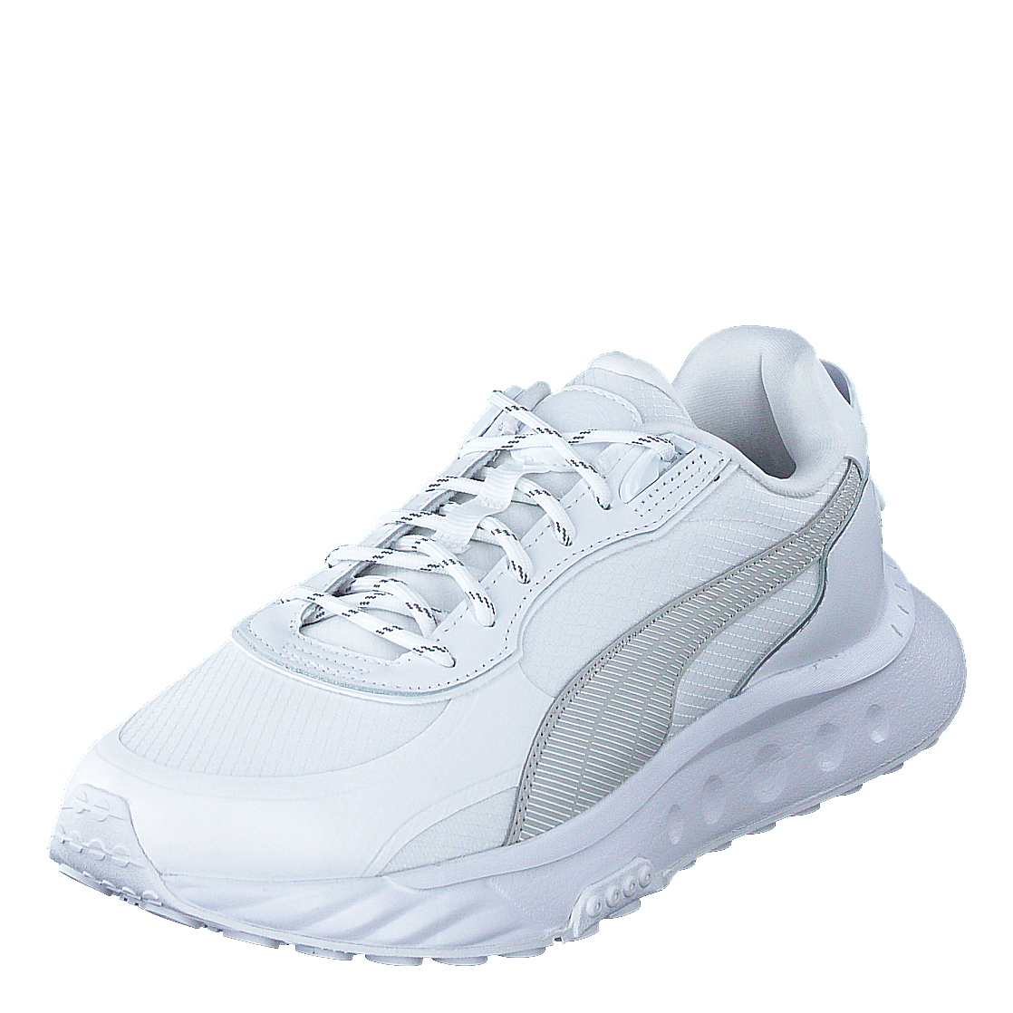 Puma Wild Rider Grip Ls Puma White - gray Violet