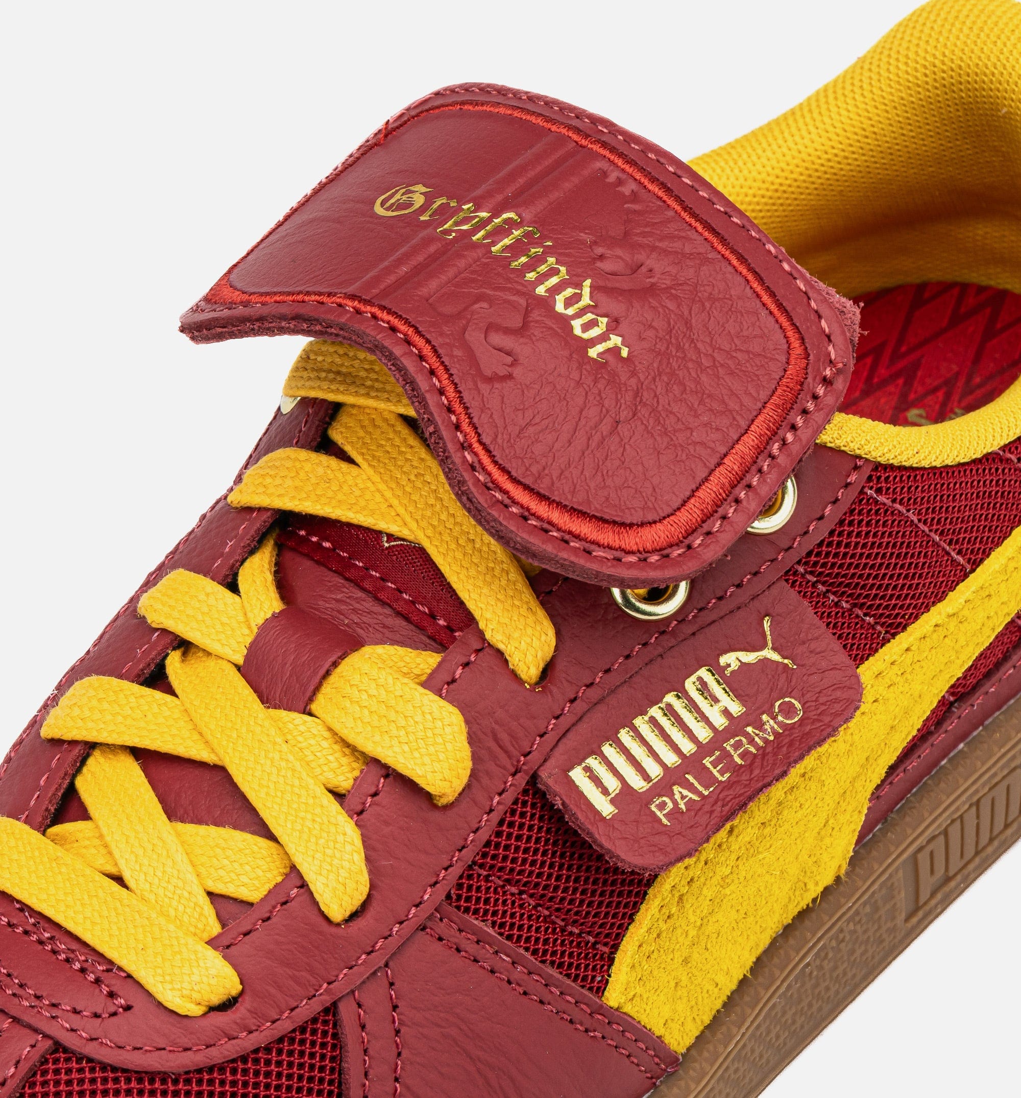 PUMA Harry Potter x Palermo Gryffindor Mens Lifestyle Shoe - Dark Crimson/Yellow