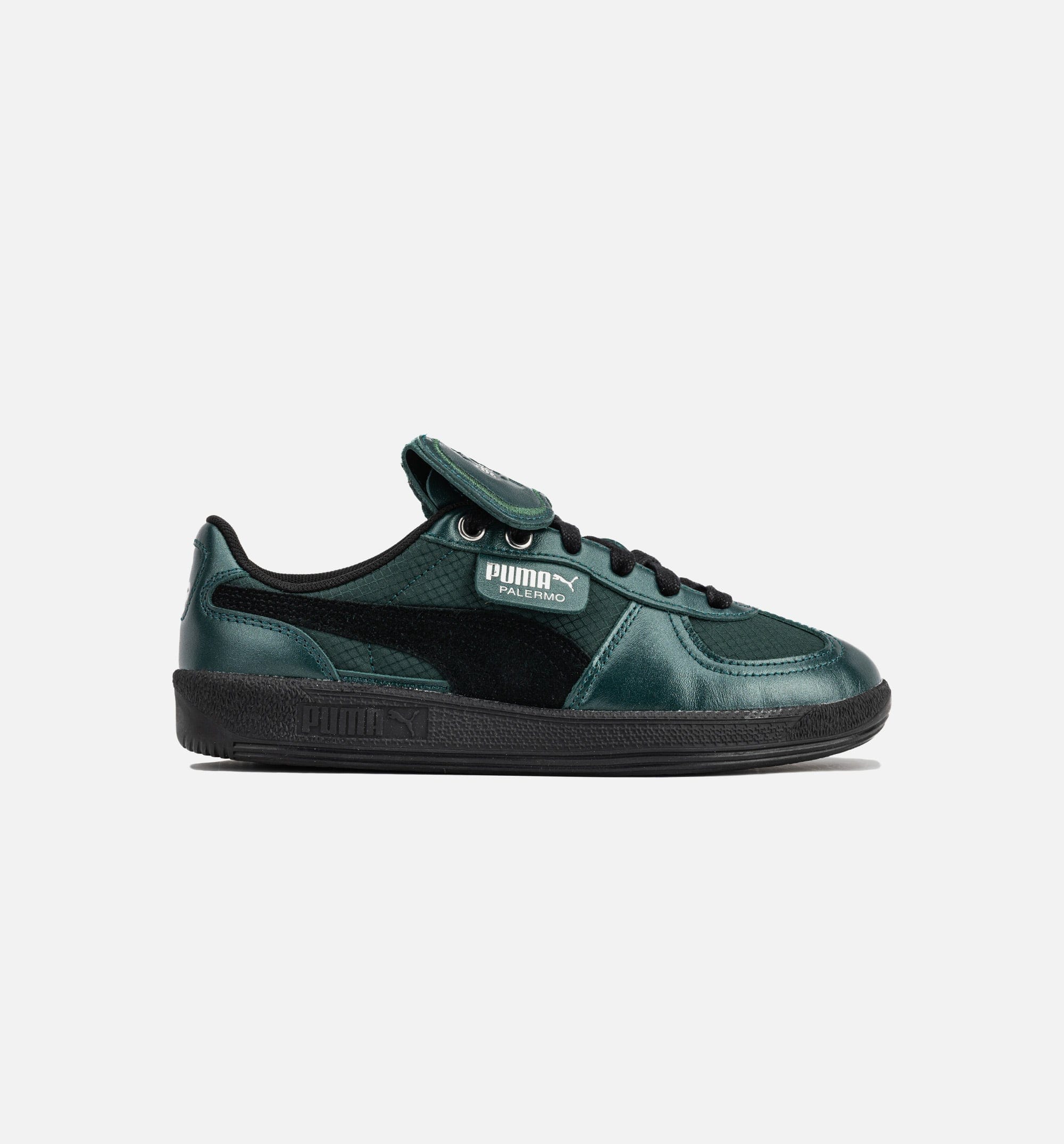 PUMA Harry Potter x Palermo Slytherin Mens Lifestyle Shoe - Dark Myrtle/Black