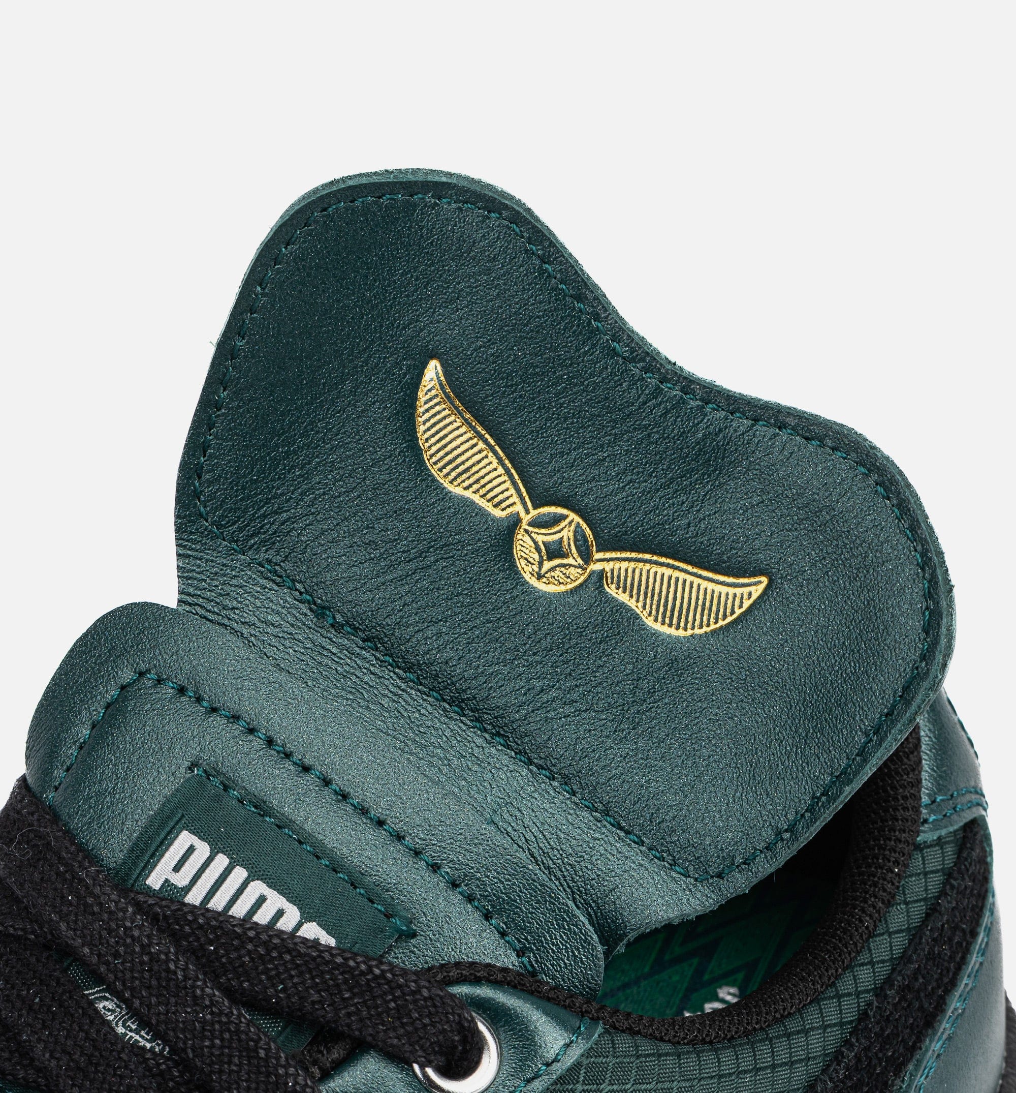 PUMA Harry Potter x Palermo Slytherin Mens Lifestyle Shoe - Dark Myrtle/Black