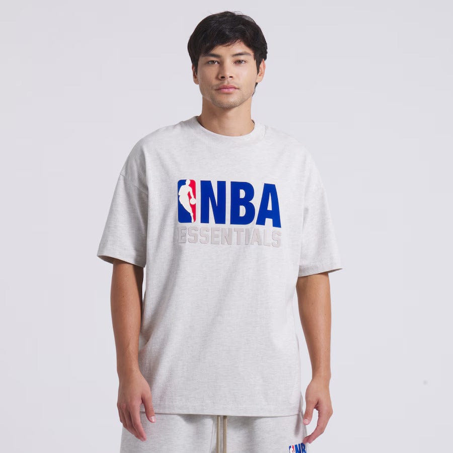 Fear of God Essentials x NBA T - Shirt Grey