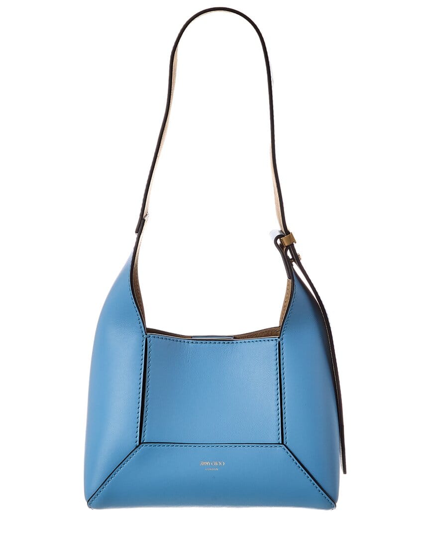 Jimmy Choo Diamond Small Leather Hobo Bag