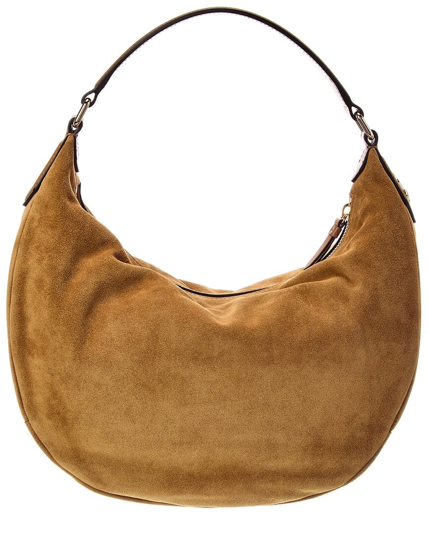 Jimmy Choo Bets Medium Suede Hobo Bag