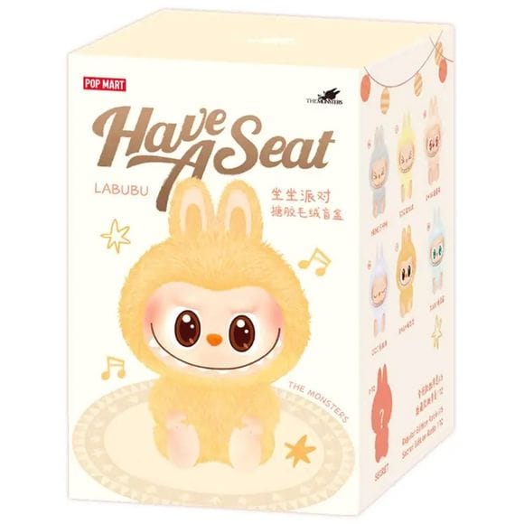 POP MART Labubu V2 Have A Seat – The Monsters Series – Blind Box AUTHENTIC