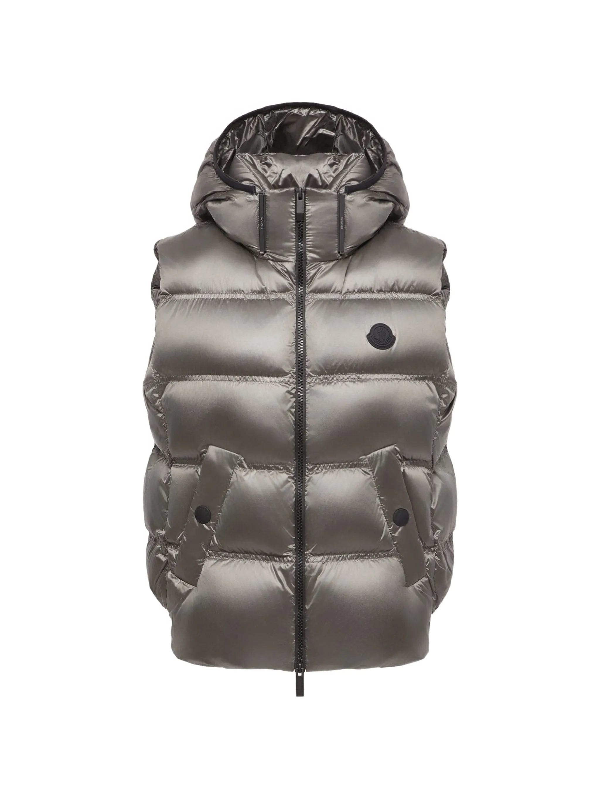 Moncler Fluidite quilted hooded gilet