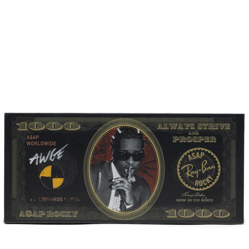 Ray-Ban A$AP Rocky x Ray - Ban Mega Balorama - Polished Black/Dark Grey
