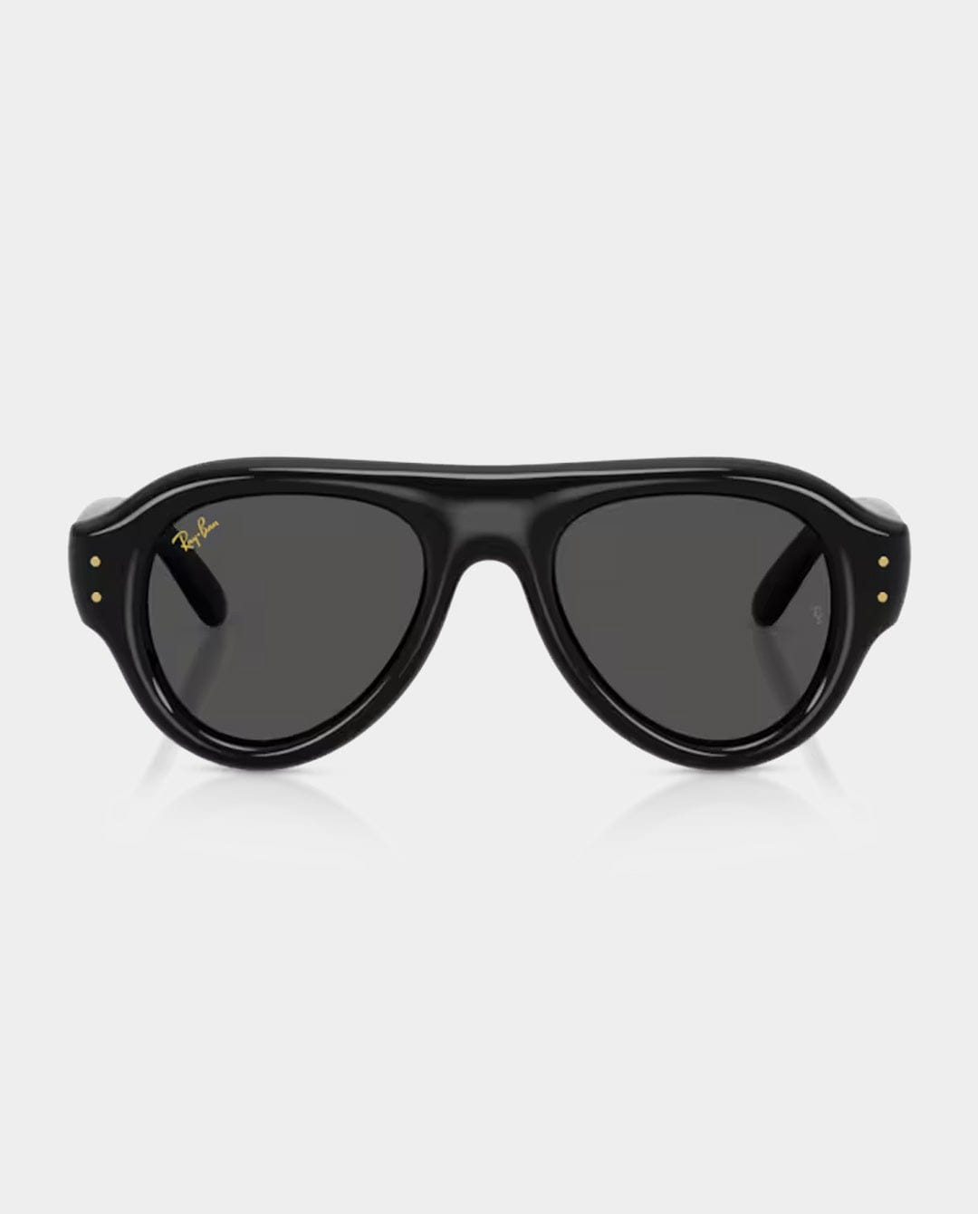 Ray - Ban - Aviator Puffer Sunglasses - Black with Ultra Black Lens