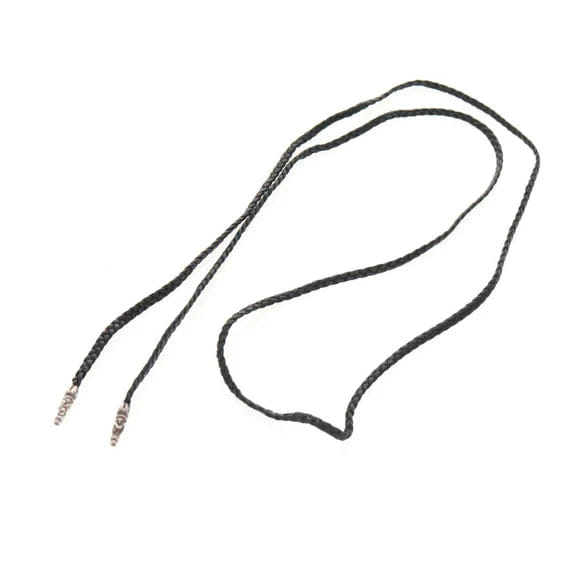 Chrome Hearts Scroll Razor Blade Necklace Ag925 Black Auth 141205M 141205M