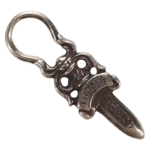 Chrome Hearts Dagger Pendant Top Charm Ag925 Silver Auth 152463M 152463M