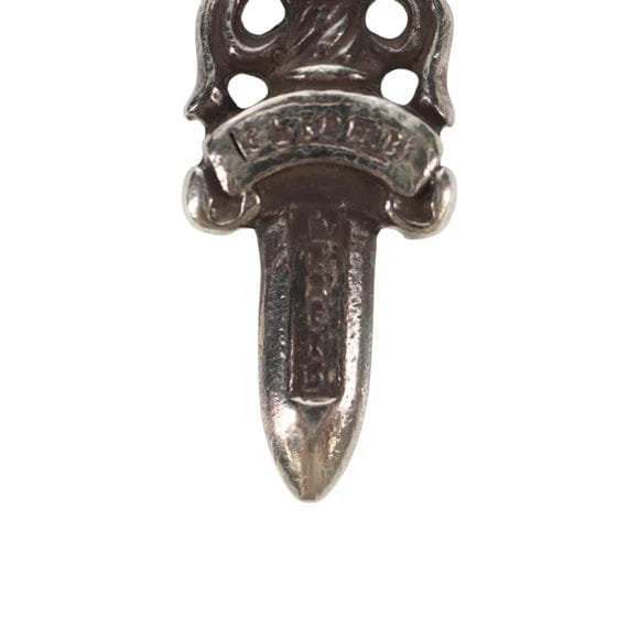 Chrome Hearts Dagger Pendant Top Charm Ag925 Silver Auth 152463M 152463M