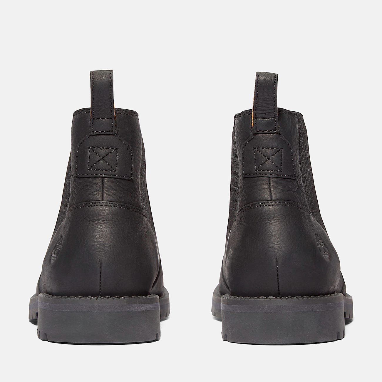 Timberland Men's Redwood Falls Chelsea Boot Black Brushed Full - Grain
