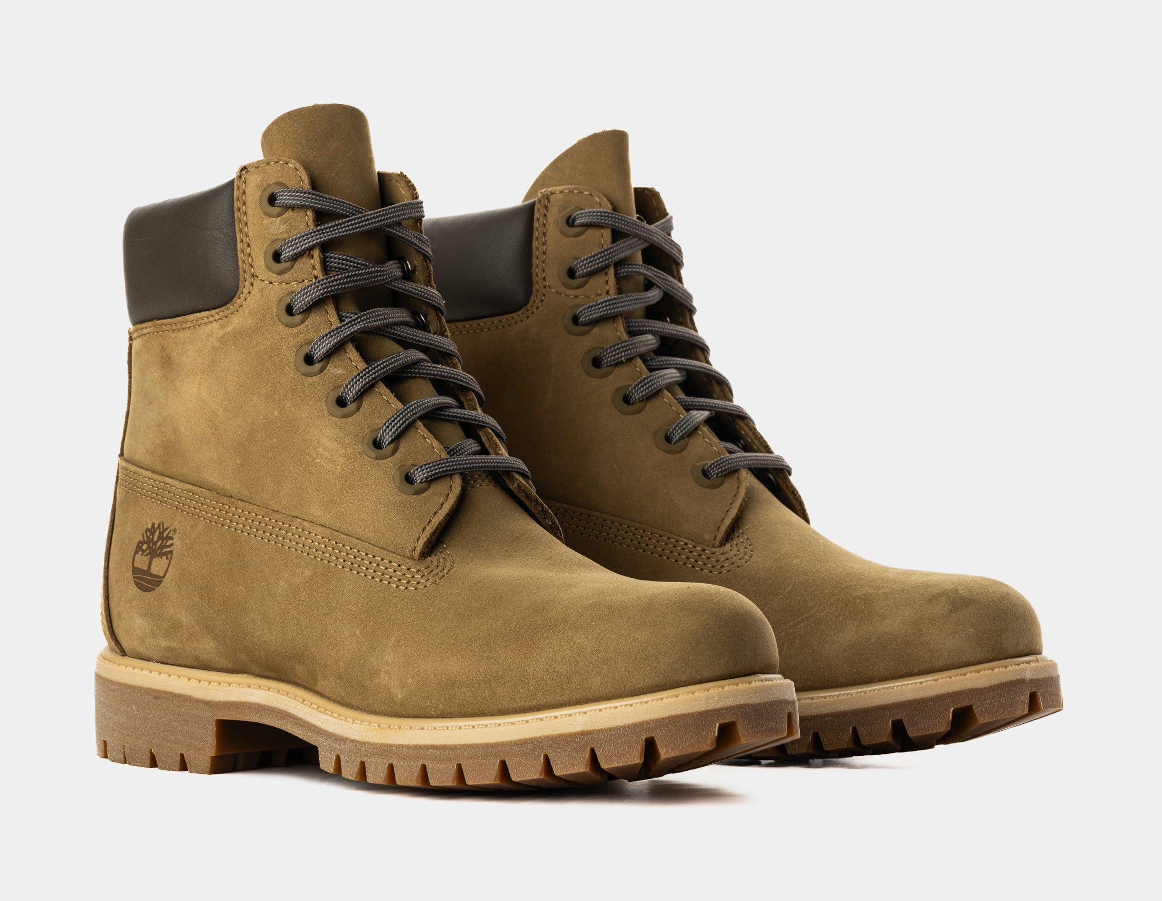 Timberland Premium 6 Inch Mens Boots (Olive)