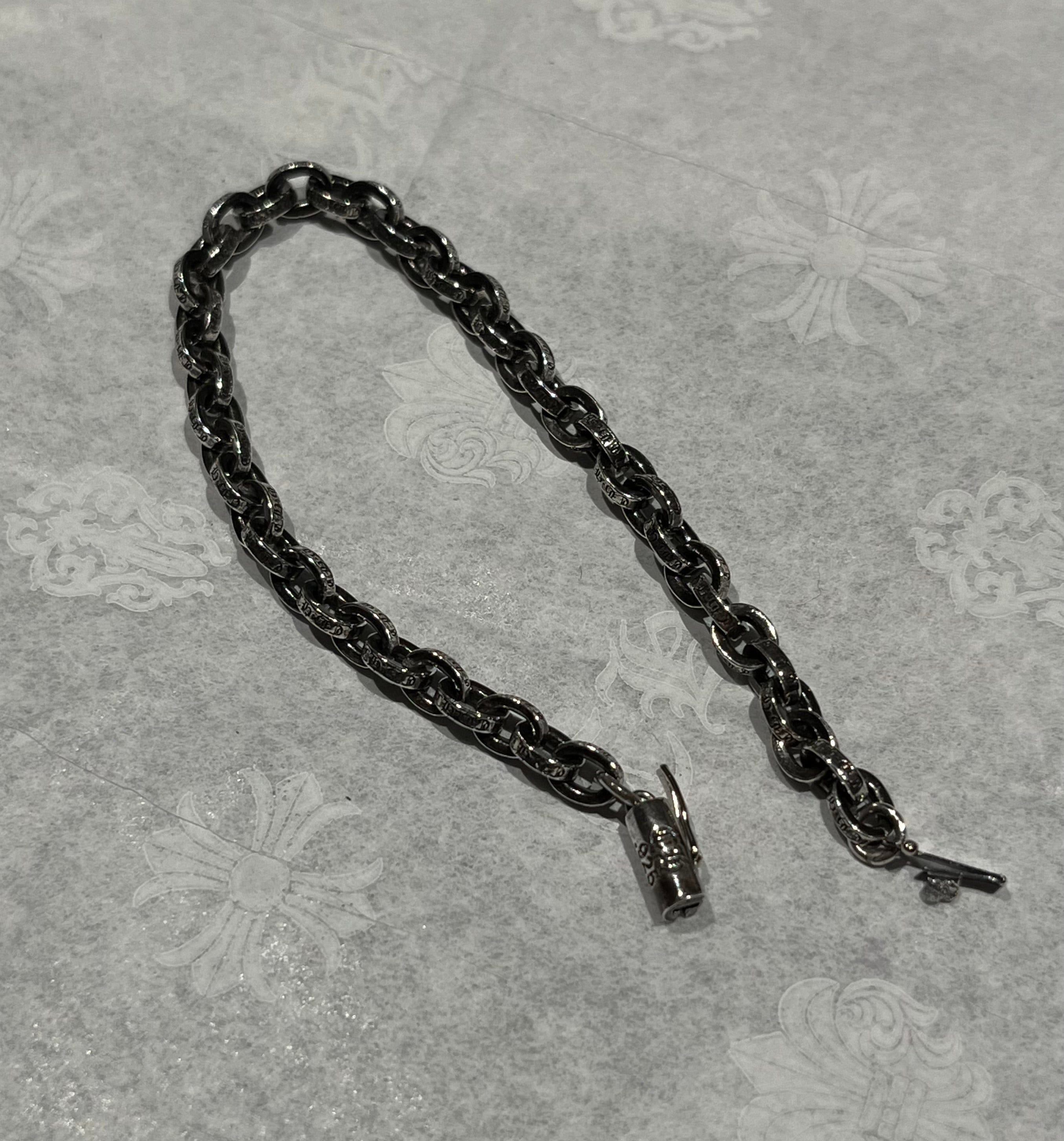 Chrome Hearts Paper Chain Bracelet Chrome Hearts Logo