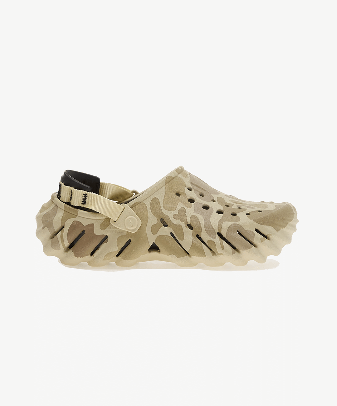 Crocs | ECHO DUCK CAMO CLOG { BONE/BLACK