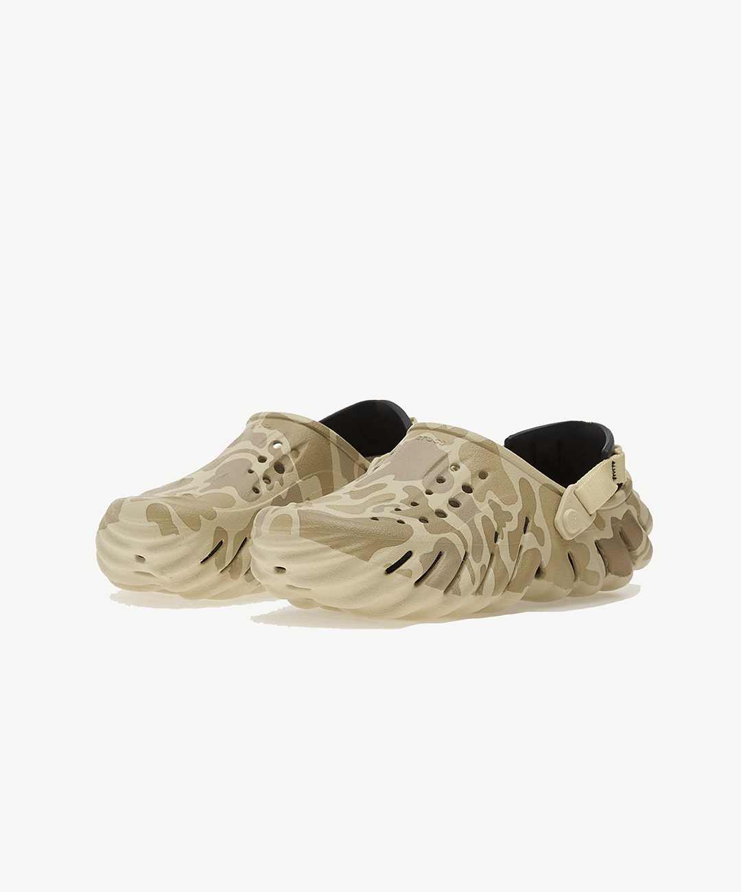 Crocs | ECHO DUCK CAMO CLOG { BONE/BLACK