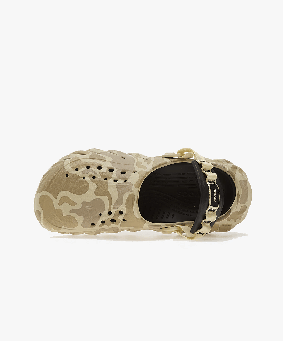 Crocs | ECHO DUCK CAMO CLOG { BONE/BLACK