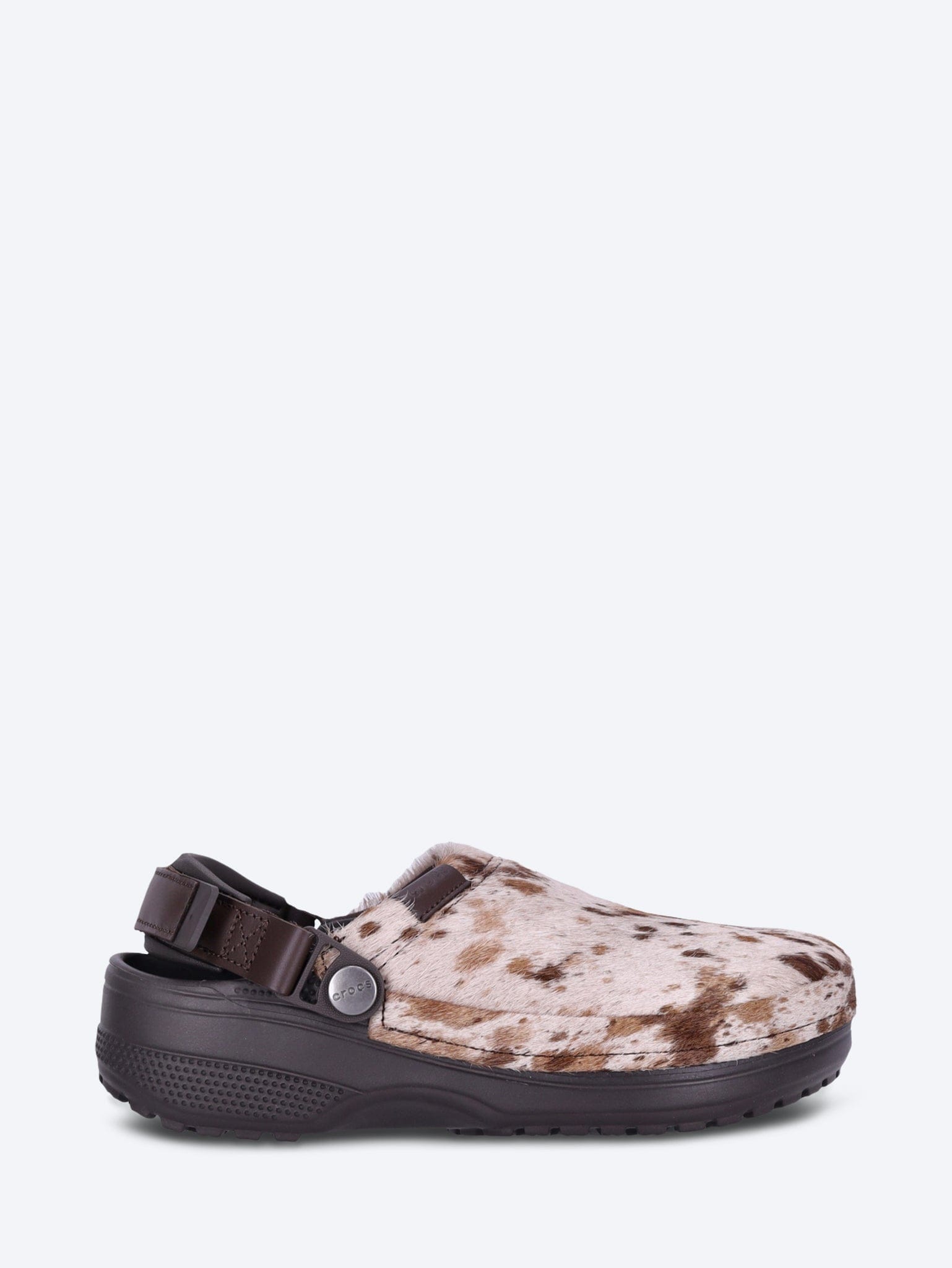 CROCS Crafted pony hair clog slides