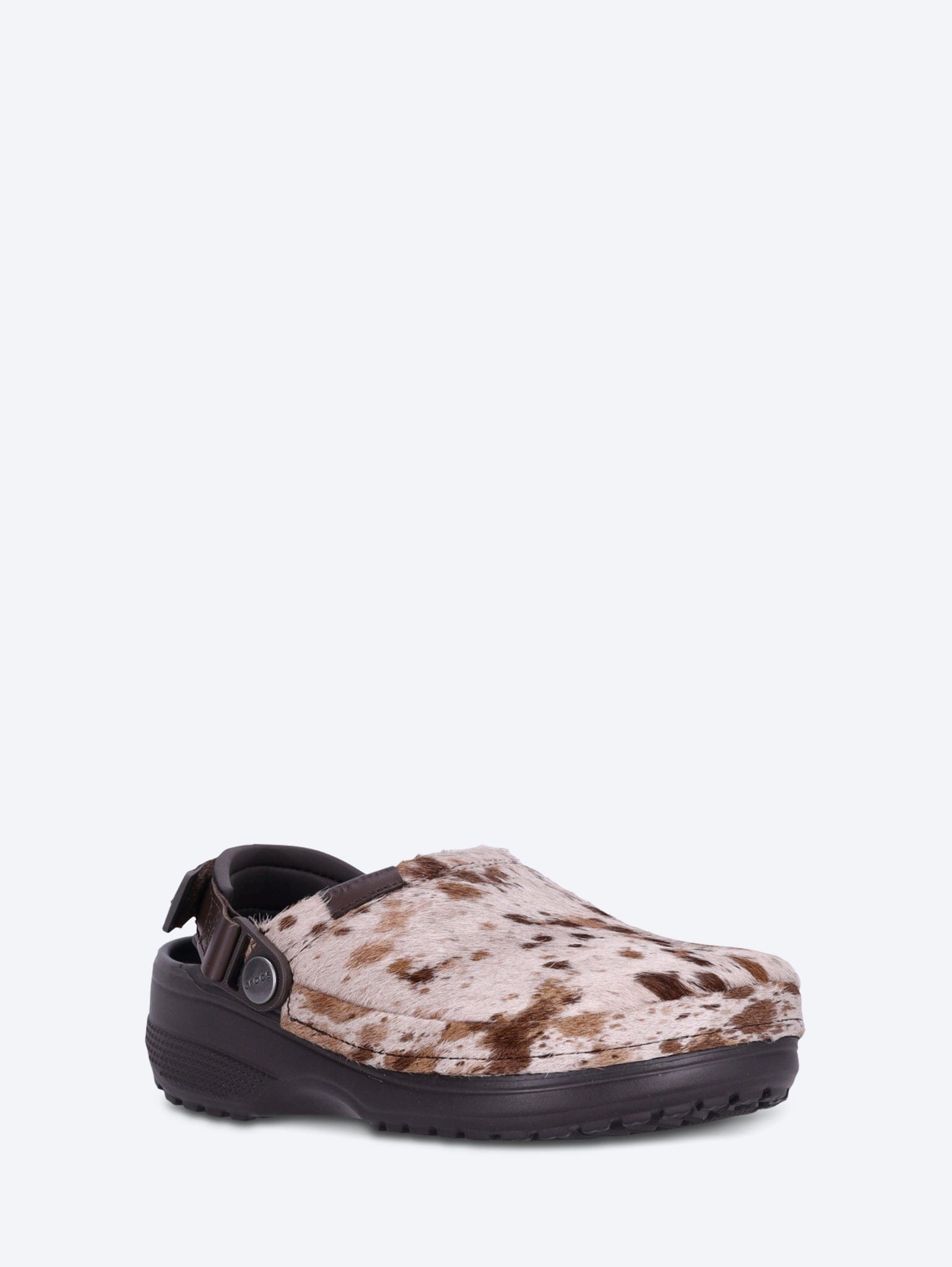 CROCS Crafted pony hair clog slides