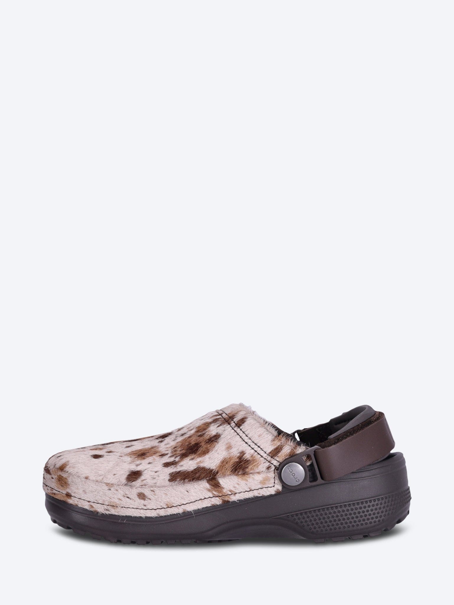 CROCS Crafted pony hair clog slides