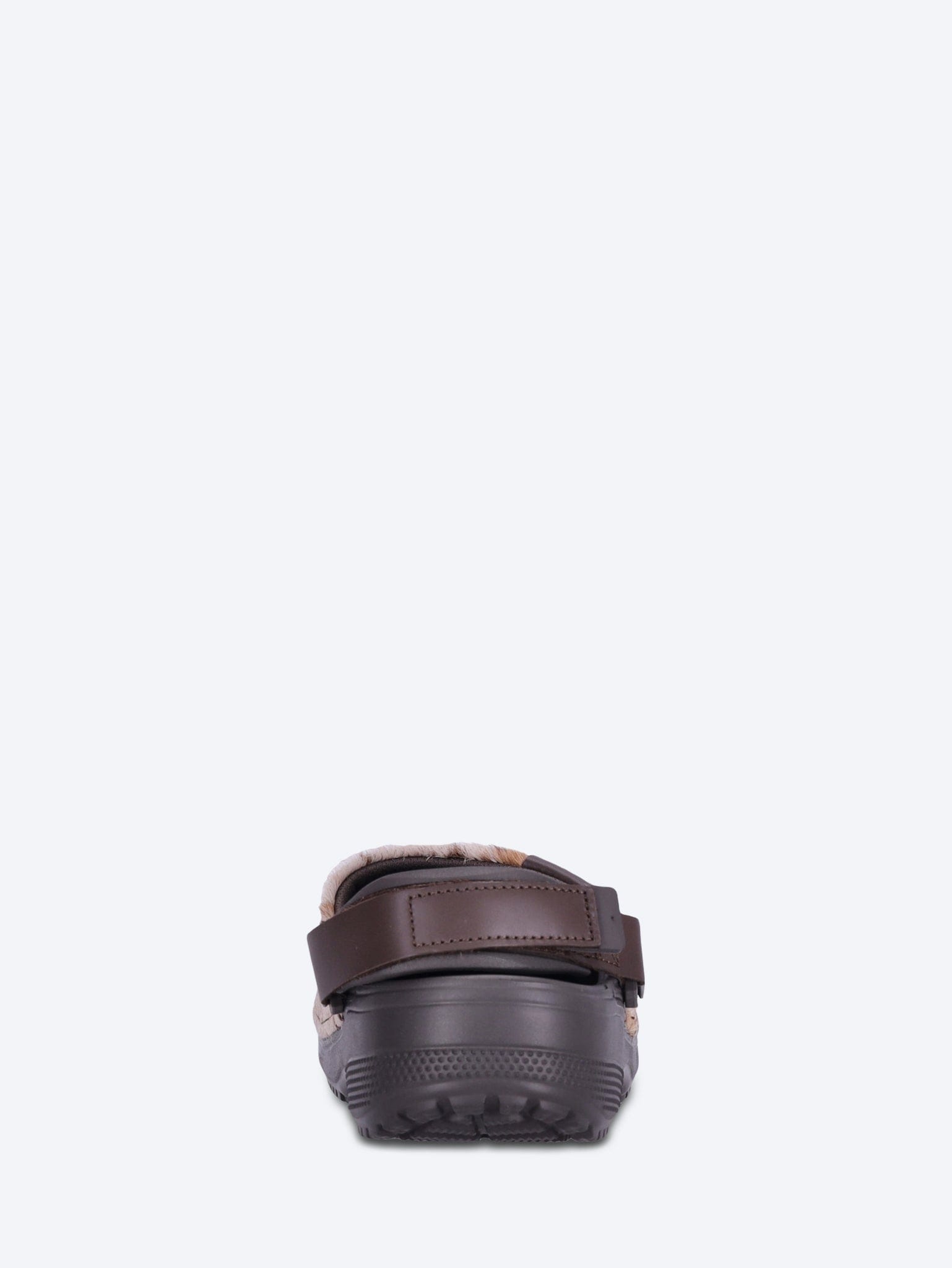 CROCS Crafted pony hair clog slides