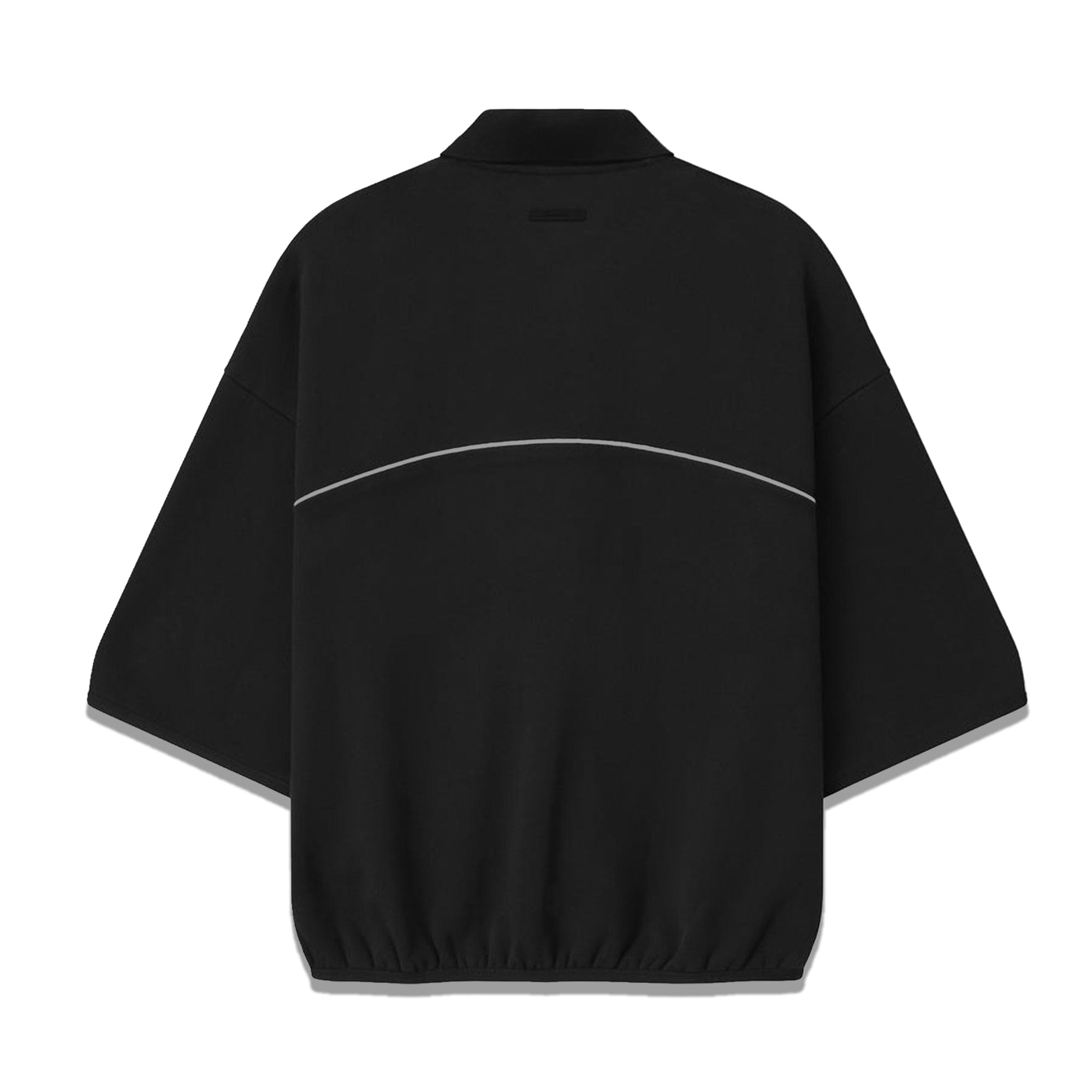 Fear of God Essentials Active Trace 3/4 Sleeve Modern Polo Black 192SP264301F