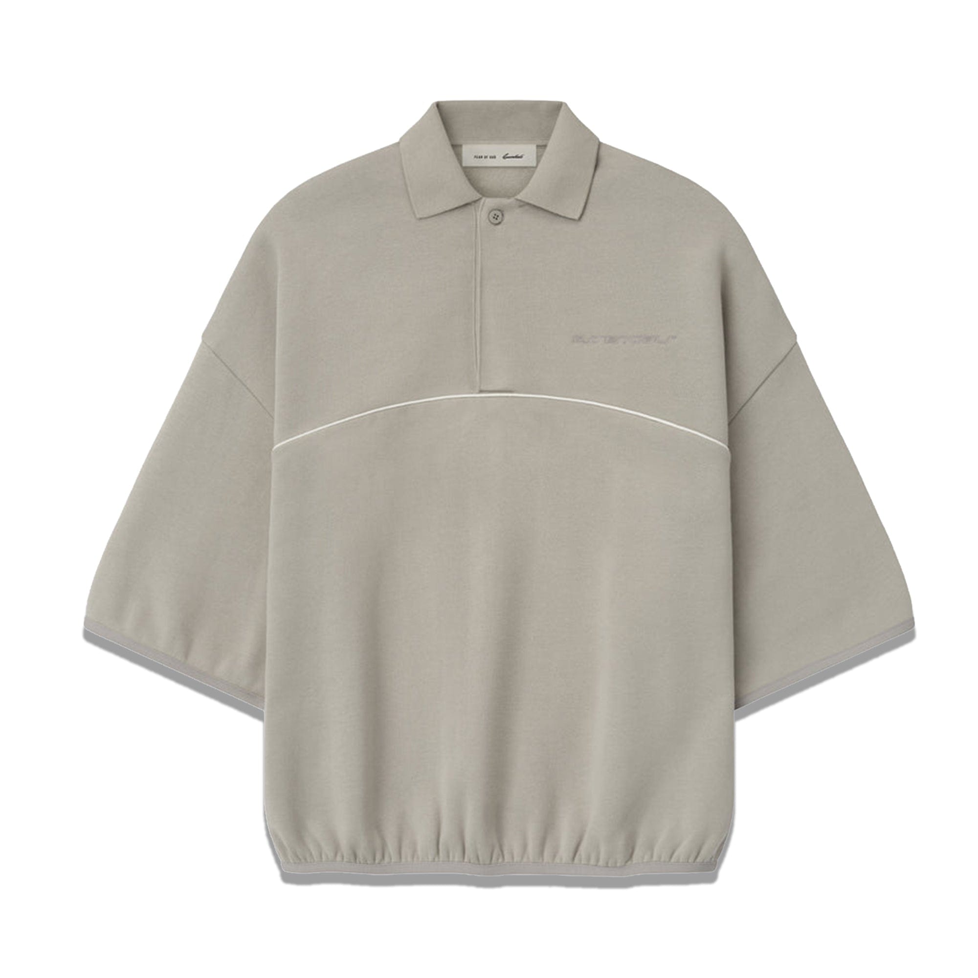 Fear of God Essentials Active Trace 3/4 Sleeve Modern Polo Seal 192SP264302F