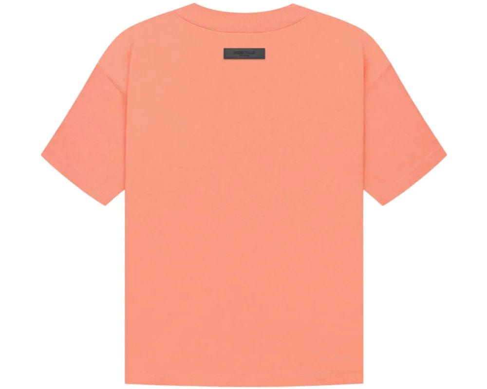 Fear of God Essentials T-Shirt SS22 Coral | Off Kicks