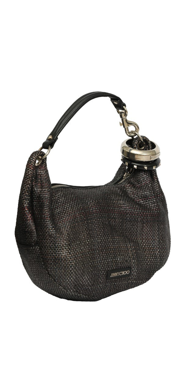 Jimmy Choo Hobo Black Shoulder Bag